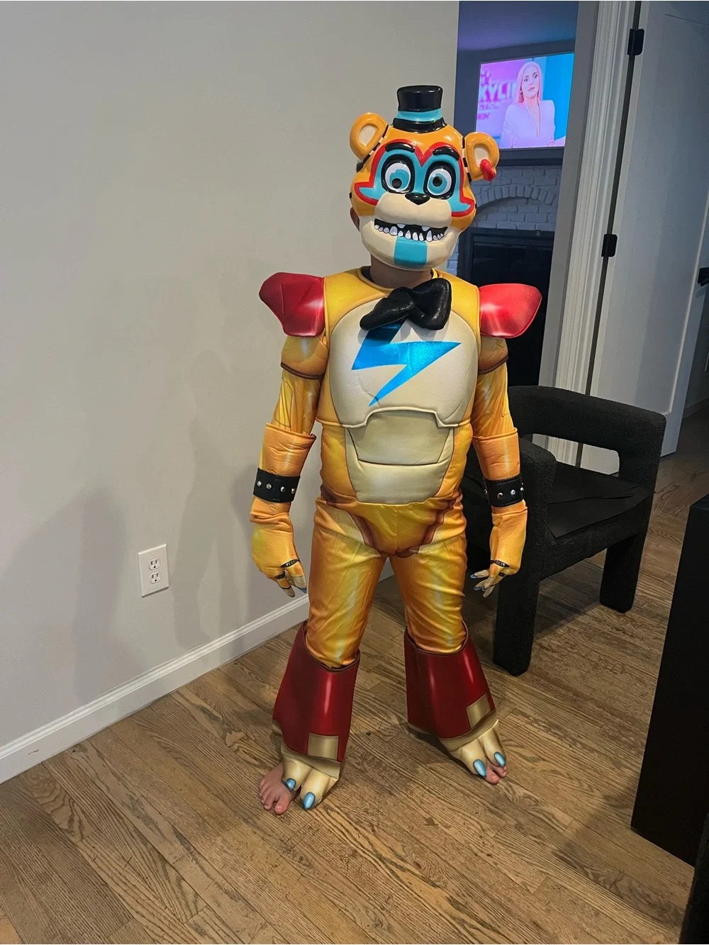 Glamrock Freddy Child Costume - Orange